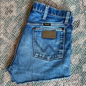 Vintage Wrangler Classic Blue Jean Shorts